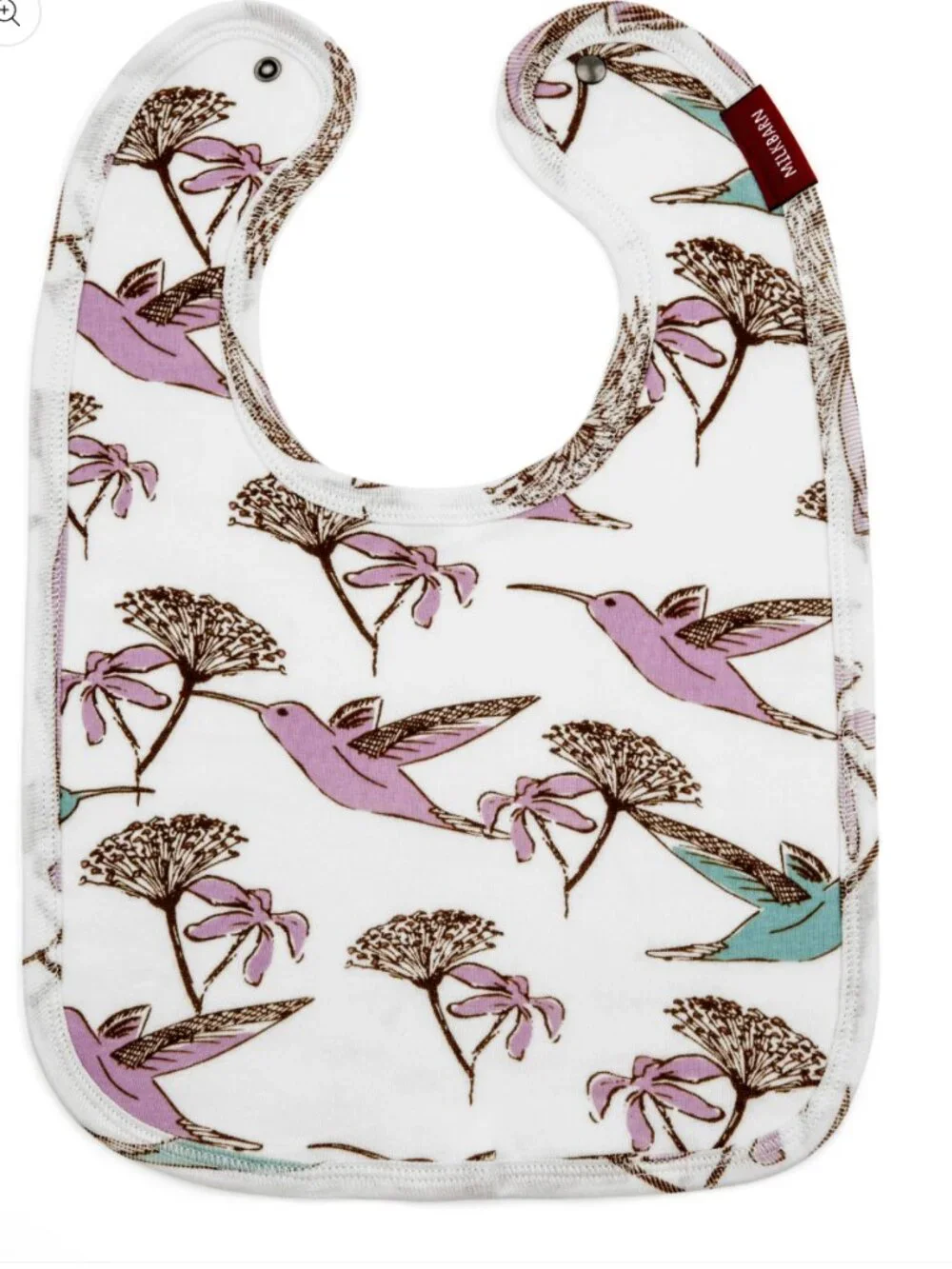 MILKBARN  Hummingbird Organic Traditional Bib- New w/ Tags
